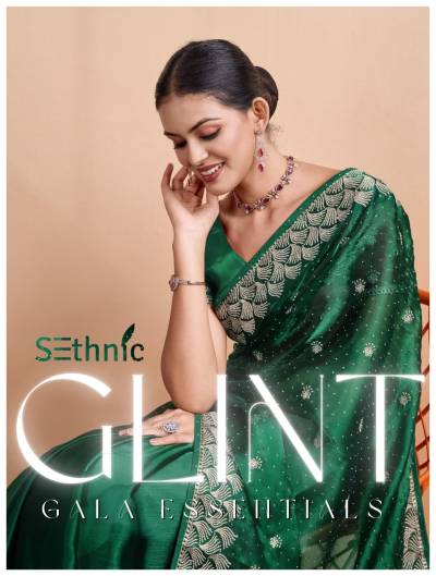 SETHNIC GLINT 30001 TO 30004 DESIGNER SAREE WHOLESALER IN INDIA